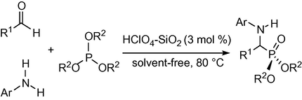 Synthesis of α-amino phosphonates.