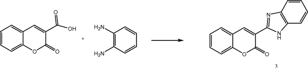 Structures of synthesized dye 3.