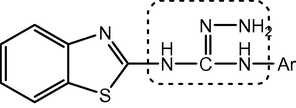 (Benzo[d]thiazol-2-yl)guanidine derivative.