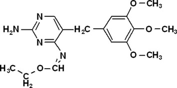 Ethyl N-2-amino-5-(3,4,5-trimethoxybenzyl) pyrimidine-4-ylformimidate.