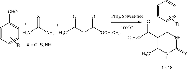 General synthetic scheme of compounds 1–18.
