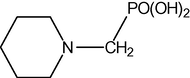 Structure of piperidin-1-yl-phosphonic acid (PPA).