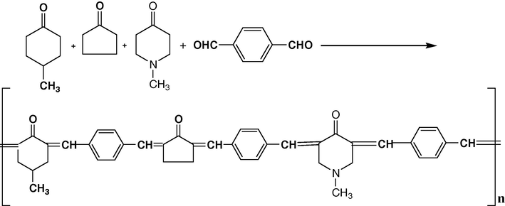 Synthesis of terepolymer IV.