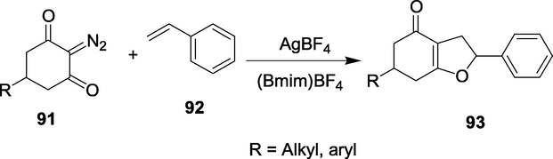 Synthesis of 2,3-dihydrofurans 93.