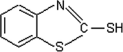 2-mercaptobenzothiazole.