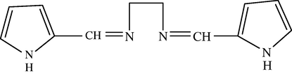 Structure of the ligand.