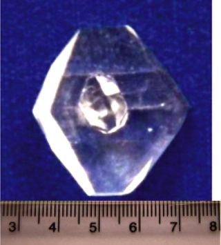 γ-Glycine crystal (1:0.7).