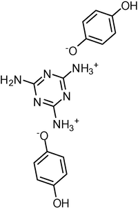 Suggested structure of [MA (QL)2] complex.