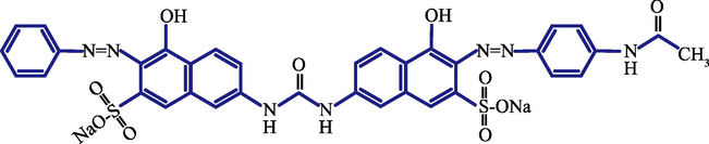 Molecular structure of DR23.