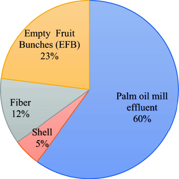 Waste produced from the palm oil mill (Bala et al., 2014a).