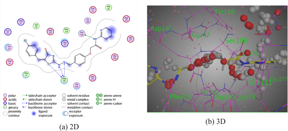 The interaction of pyridine-thiazole hybrid 6c with Rho-associated protein kinase 1.