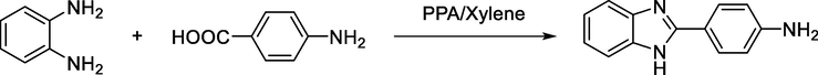 Synthesis of benzimidazole from aromatic carboxylic acid.