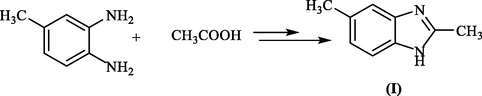 General synthesis of benzimidazole from o-phenylenediamine.