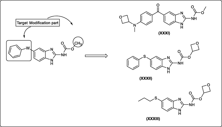 New water soluble benzimidazole carbamates as anticancer drugs.