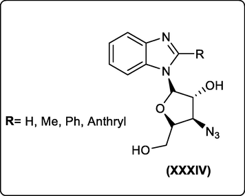 Anti-cancer benzimidazole nucleosides.