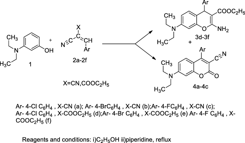 3,4,7-Tri substituted coumarin derivatives.