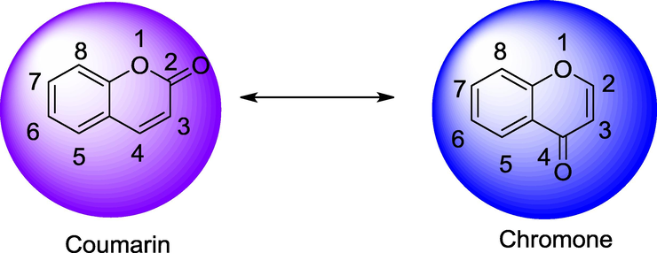 Structure of chromene nucleus.