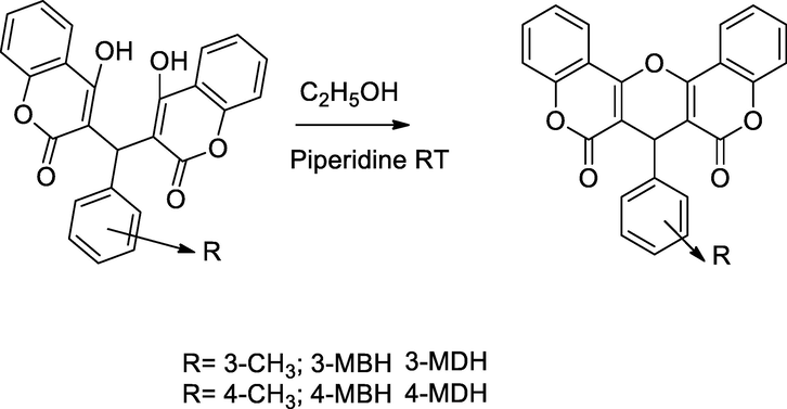 Bis-4-Hydroxy coumarin derivative.