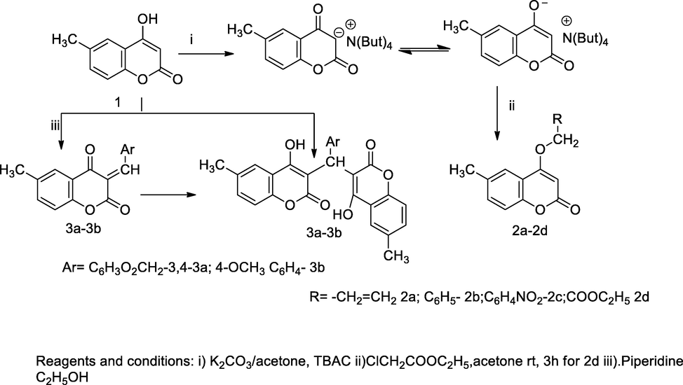 Coumarinyloxy derivatives.