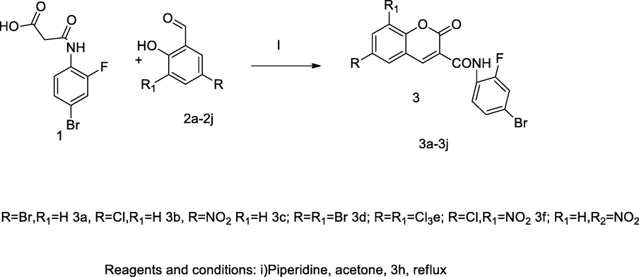 Coumarin 3-carboxamide derivatives.