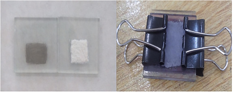 Fabrication procedure for the dye-sensitized solar cells.