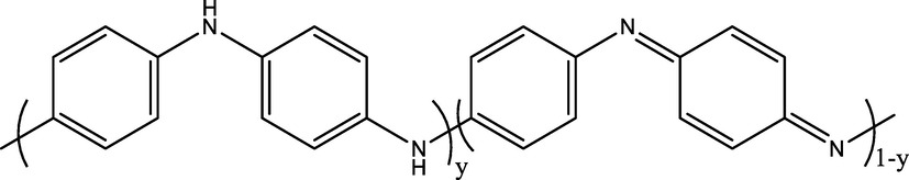 Structure of polyaniline.