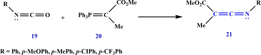 Synthesize ketenimine 21.