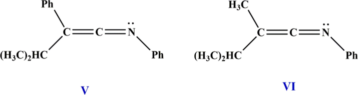 Structure of ketenimines.