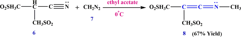 Synthesize N,2-dimethylprop-1-en-1-imine-sulfur ( I V ) oxide 8.