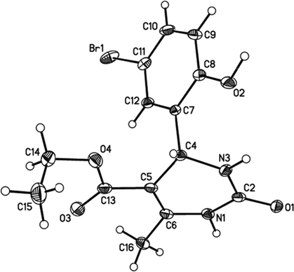 Structure of I according to the X-ray diffraction data.