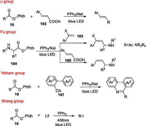 PPh3/NaI (or LiI)-mediated decarboxylative coupling.