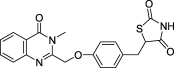 Structure of Balaglitazone.