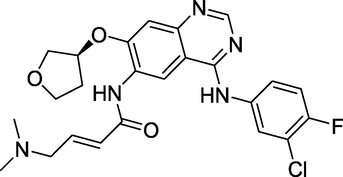 Structure of Afatinib.