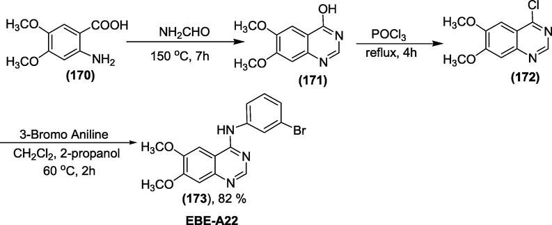 Synthesis of EBE-A22.