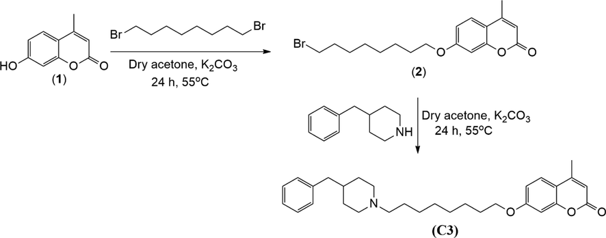 Synthesis of compound C3.