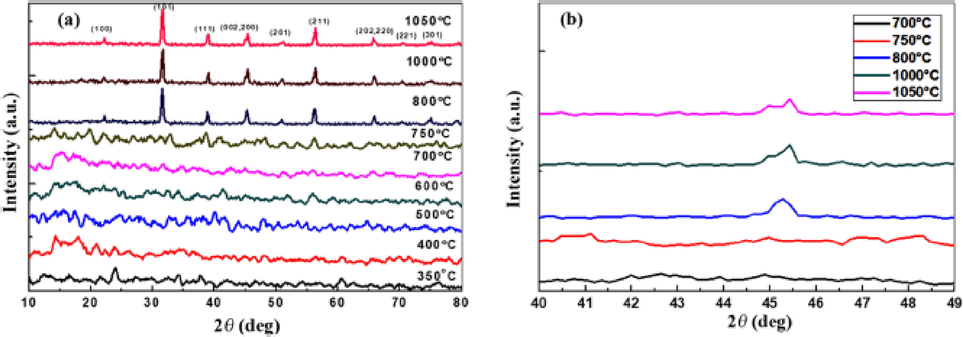 (a) and (b) XRD patterns for BaTiO3 (El-Sayed et al., 2020).