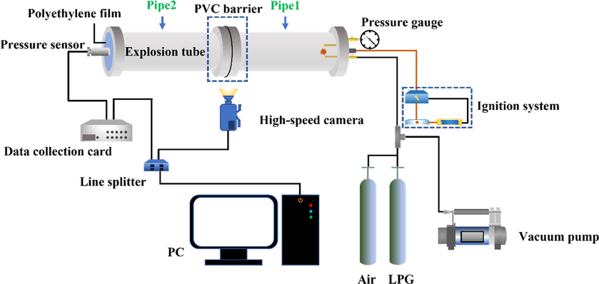 Schematic of the experimental system.