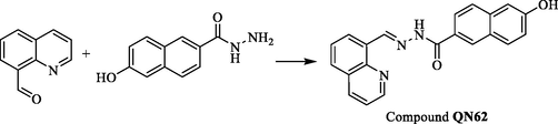 Synthesis of compound QN62.