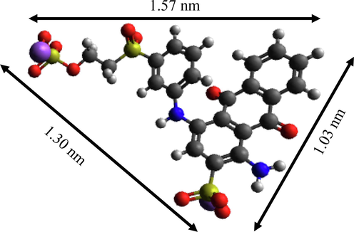 Structure of RBBR using avogadro.