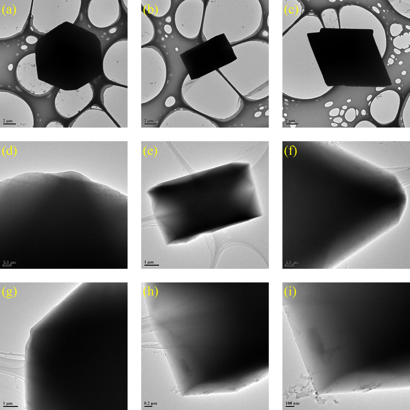 TEM images of HKUST-1.