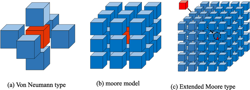 Cellular neighbor types.