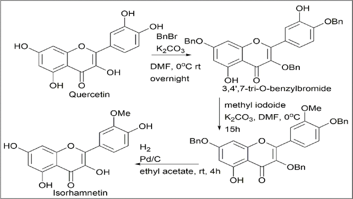 Synthesis of Isorhamnetin.