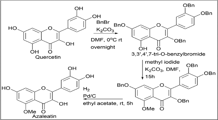 Synthesis of Azaleatin.