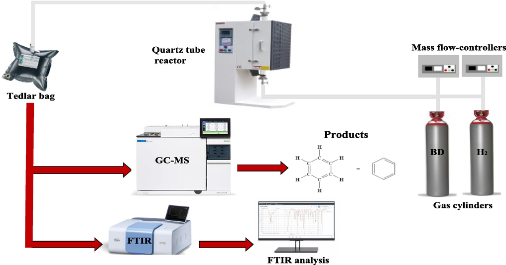 Schematic of the entire experimental procedure following in this work.