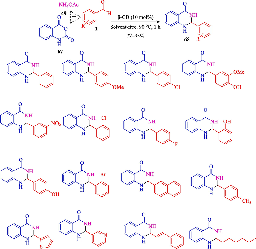 Fabrication of the 2,3-dihydroquinazolin-4(1H)-ones.