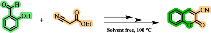 Preparation of 2-oxo-2H-chromene-3-carbonitrile.