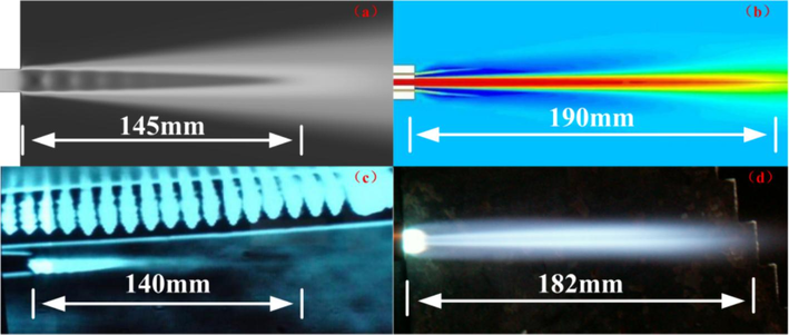 Comparative Verification of Cutting Oxygen Flow Length and Morphology.